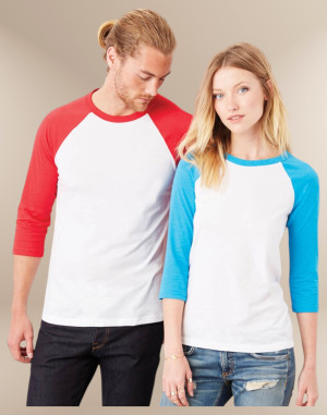 CV3200 - Canvas - T-shirt 4 Baseball unisexe